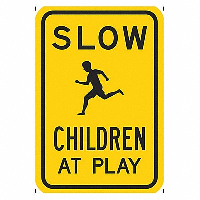 LYLE LW92118HA Children at Play Traffic Sign 18 x 24
