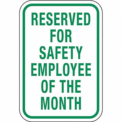 LYLE RP05312HA Employee Parking Sign 18 x 12