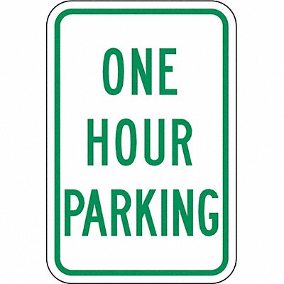 LYLE LR74212HA One Hour Parking Parking Sign 18 x 12