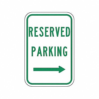 LYLE RP06012HA Reserved Parking Sign 18 x 12