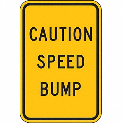 LYLE TR03512HA Speed Bump Traffic Sign 18 x 12