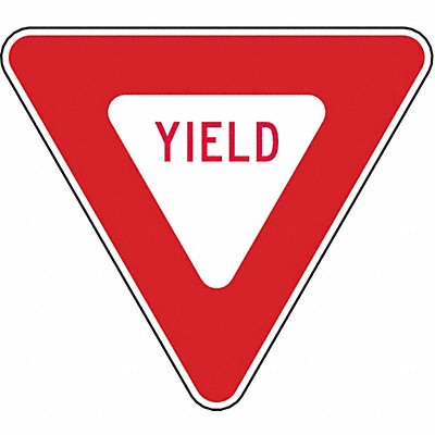 LYLE R1212HA D9794 Yield Traffic Sign 12 x 12