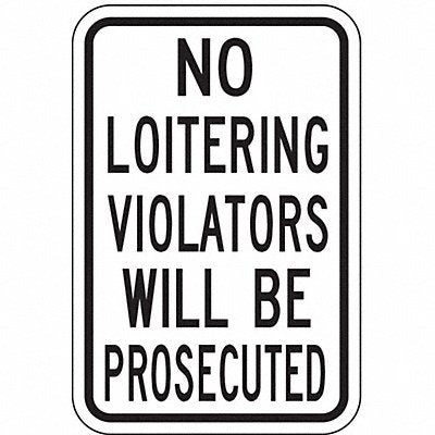 LYLE SL01512HA Property Sign 18 in x 12 in Aluminum
