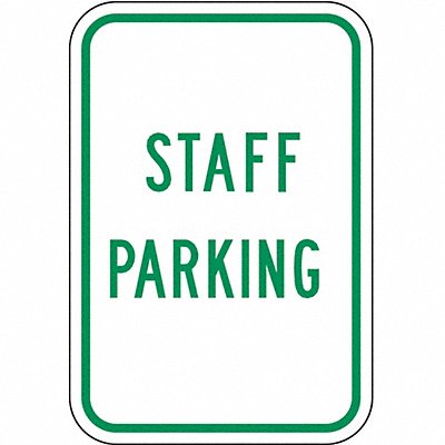 LYLE RP11912HA Staff Parking Sign 18 x 12