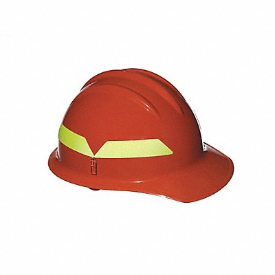 BULLARD FCORR Fire Helmet Orange Front Brim