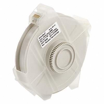 BRADY 113113 F0286 Tape White 100 ft L 1/2 in W