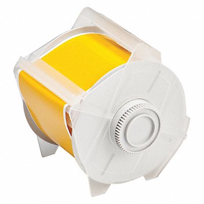 BRADY 113115 F9165 Tape Yellow 100 ft L 3 in W