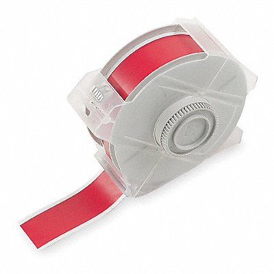 BRADY 113121 F0285 Tape Red 100 ft L 1-1/8 in W