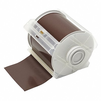 BRADY 113135 F0283 Tape Brown 100 ft L 4 in W