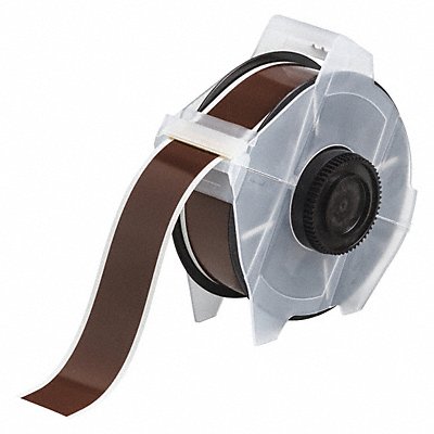 BRADY 113137 F0285 Tape Brown 100 ft L 1-1/8 in W