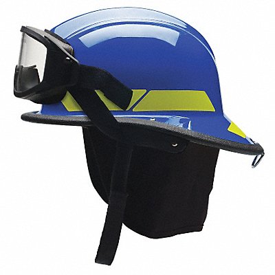 BULLARD LTXBLGIZ4 Fire Helmet Blue Modern