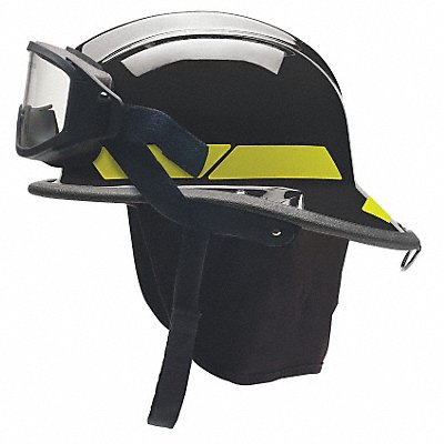 BULLARD LTXBKGIZ4 Fire Helmet Black Modern