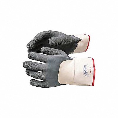 SHOWA 391010 Coated Gloves Grey White 10 PR