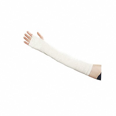 HOT NOT 100BUY25S HR Sleeve w/Thumbhole Univ 18 In L White