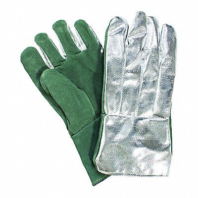 NATIONAL SAFETY APPAREL G51MLLW00214 Aluminized Gloves 395F 14 PR