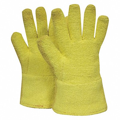 NATIONAL SAFETY APPAREL G46KTNL00213 Heat Resist. Gloves Yellow One Size. PR