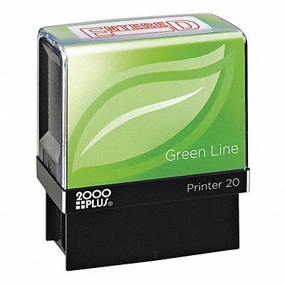 2000PLUS 35348 D3767 Message Stamp Entered