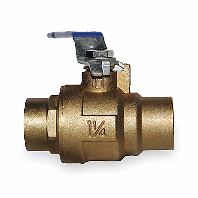MILWAUKEE VALVE 34BA485BMS Manual 2-Way Ball Valve Sweat Brass