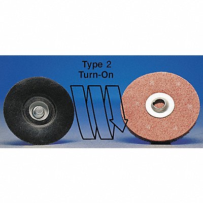 MERIT 69957399617 J0870 Quick Change Sand Disc 1 in Dia TS PK100