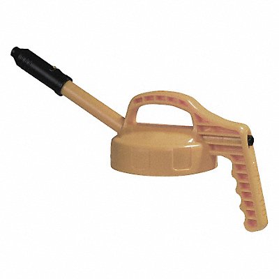 OIL SAFE 100300 G3513 Stretch Spout Lid Tan Plastic 9 1/4 in H