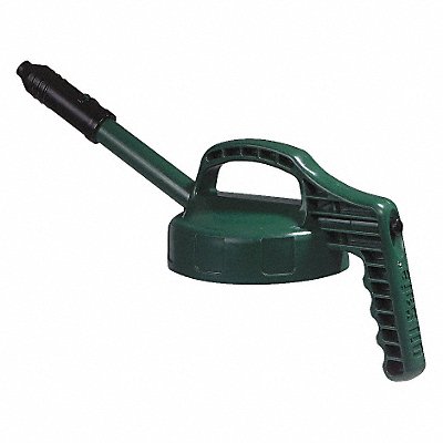 OIL SAFE 100303 G3513 Stretch Spout Lid Green Plastic