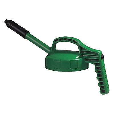 OIL SAFE 100305 G3513 Stretch Spout Lid Green Plastic