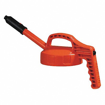 OIL SAFE 100306 G3513 Stretch Spout Lid Orange Plastic