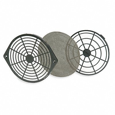 DAYTON 3RP16 Cmpct Axial Fan Fltr/Grd Asmbly Sz6-3/4