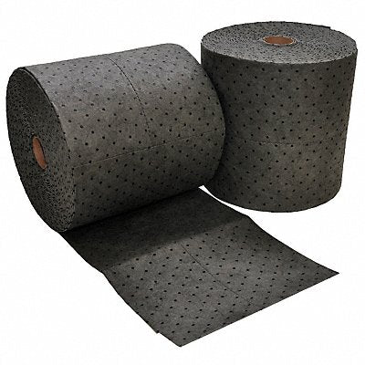 SPILFYTER GFF98BX Absorb Roll Universal Grey 150 ft.L PK2