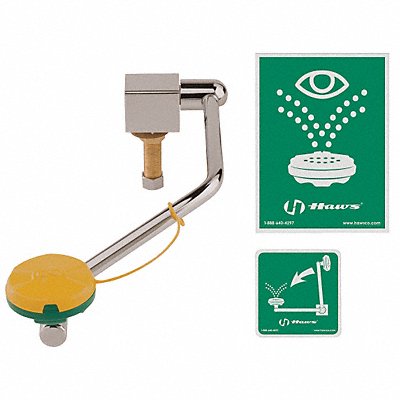 HAWS 7610 Barrier Free Eye/Face Wash Deck 8-1/8 W