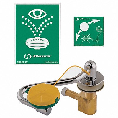 HAWS 7611 Eyewash Deck Mount 11-1/2 W 11-1/2 D