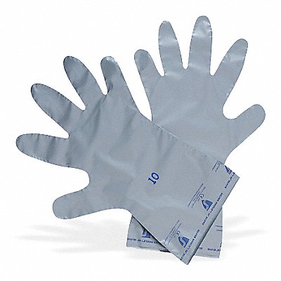 HONEYWELL NORTH SSG6 Chemical Resistant Glove 2.7 mil PK10