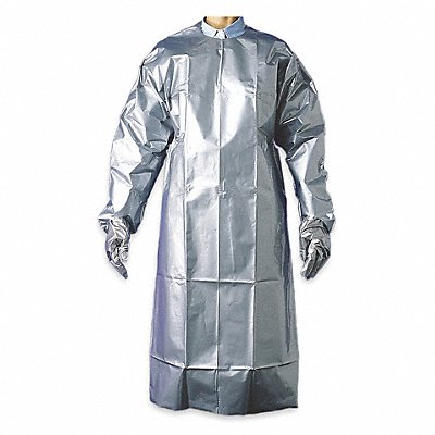 HONEYWELL NORTH SSCAL Coat Apron Silver 56 in L