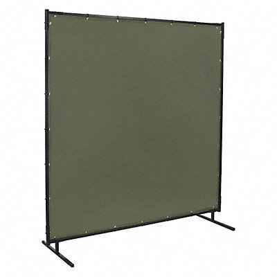 STEINER 5016X6 Welding Screen 6 ft H 6 ft W Green