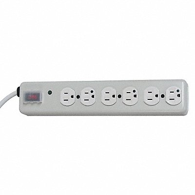 TRIPP LITE SPS615HG Surge Protector Strip 6 Outlet White