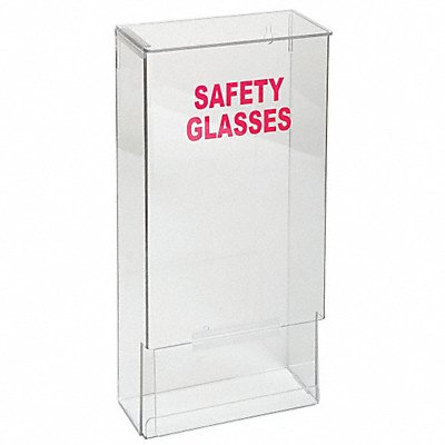 GRAINGER 3TCA5 Saf Glss and Goggles Disp W/ Lid Stk Clr