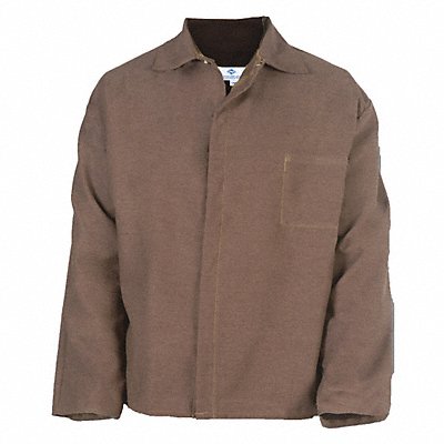 NATIONAL SAFETY APPAREL C09TW2X30 D2373 Welding Jacket 2XL 30 Brown