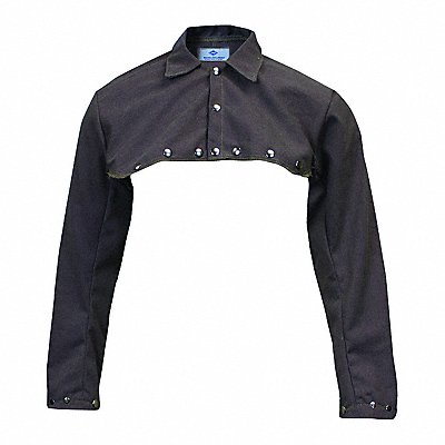 NATIONAL SAFETY APPAREL C75TWXL017 Welding Half Jacket XL 30 Brown