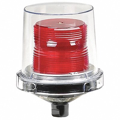 FEDERAL SIGNAL 225120R Warning Light Incandescent Red 120VAC