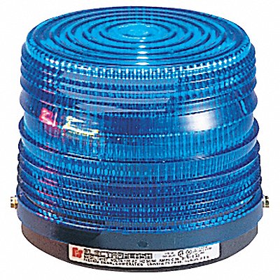 FEDERAL SIGNAL 141ST120B Warning Light Strobe Tube Blue 120VAC