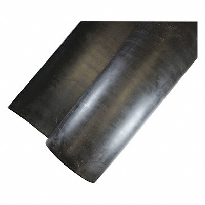 GRAINGER BULKRSH40MIL46 Buna-N Sheet 40A 36 x36 x3/16 Black