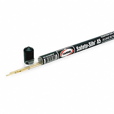 HARRIS 45318LMPOP Brazing Rod 1/16x18 1225-1370 F PK5