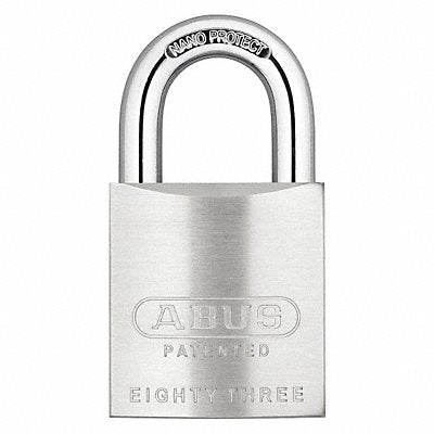 ABUS 8345RKKA700 Keyed Padlock 59/64 in Rectangle Gold