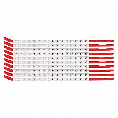 BRADY SCN101 Wire Marker Wand Preprinted Sleeve PK10