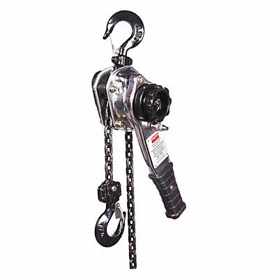 DAYTON 3TP94 Lever Chain Hoist 1500 lb Lift 5 ft.