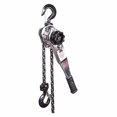 DAYTON 3TP95 Lever Chain Hoist 3000 lb Lift 10 ft.