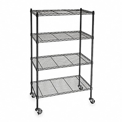 GRAINGER 3TPD6 Wire Shelving 24x68x36in Shelf Capacity 150lb