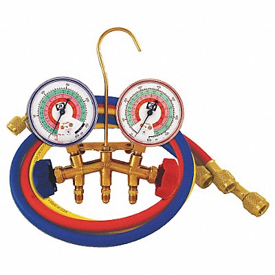 JB INDUSTRIES M25410A Manifold Gauge 2-Valve