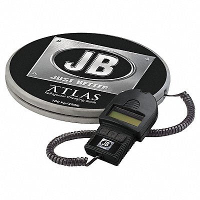 JB INDUSTRIES DS20000 Refrigerant Scale Electronic 220 lb
