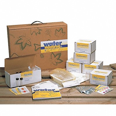 LAMOTTE 5848 Water Test Ed Kit pH Dis O2 Nitrate etc